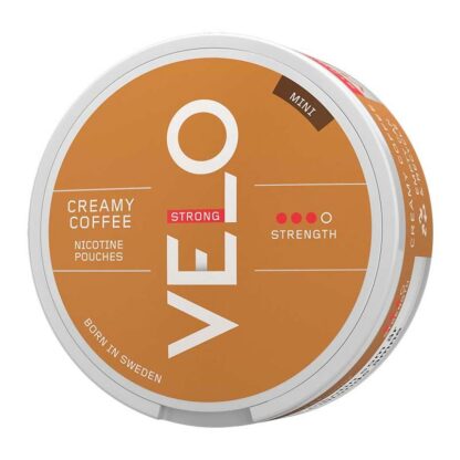 VELO Creamy Coffee Mini Strong All White Portion