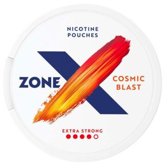 ZONE X Cosmic Blast Slim Extra Strong All White Portion